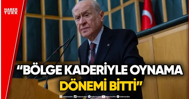 MHP Lideri Bahçeli den Net Mesaj!