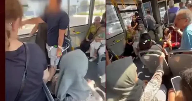 İzmir de otobüste gavur sözleri tartışma çıkardı