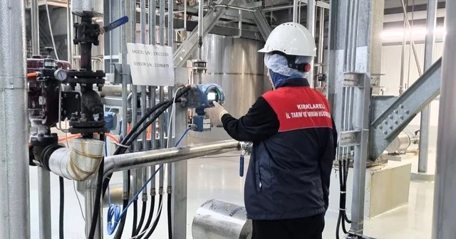 Lüleburgaz da nişasta bazlı şeker üreten işletmeye denetim Kırklareli Haberleri Habertürk Yerel Haberler