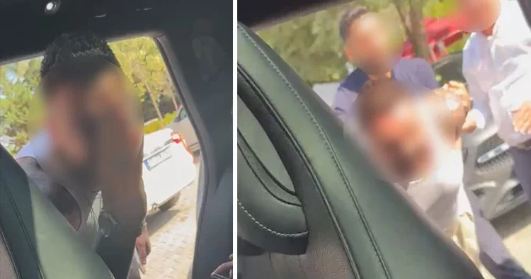 İğrenç sözleri duyanlar şok oldu! Çocukları istemedi, boşanma aşamasındaki eşine saldırmaya çalıştı Öfkeli aramı zor zapt ettiler