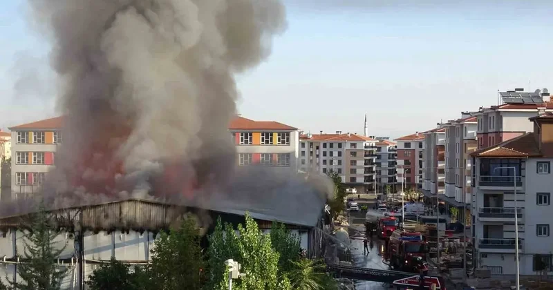 Malatya’da işçilerin kaldığı yatakhane yandı