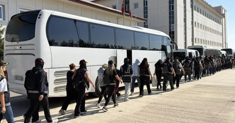 Eskişehir merkezli modem dolandırıcılığı operasyonunda 53 tutuklama