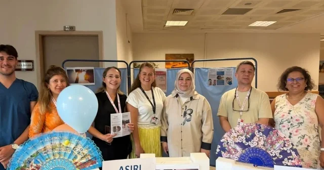 Nazilli Devlet Hastanesi nde aşırı sıcaklara karşı farkındalık standı açıldı Aydın Haberleri Habertürk Yerel Haberler