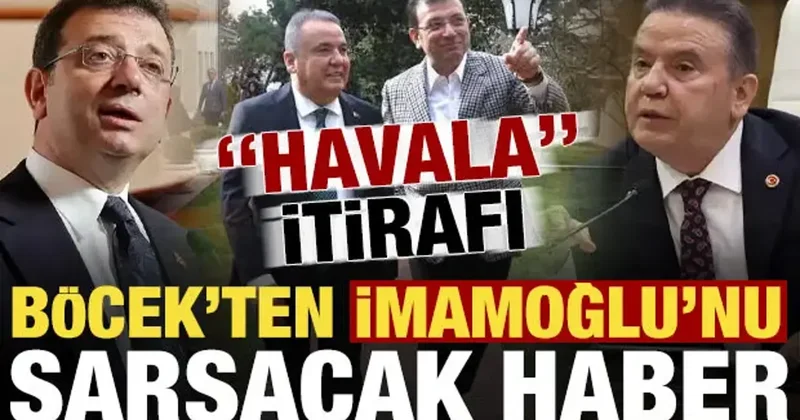 Muhittin Böcek ten olay İmamoğlu itirafı geldi! Yeni ifadesinden dikkat çeken detaylar...