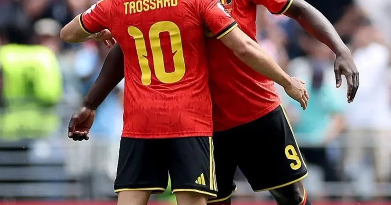 Trossard ve Lukaku, Türkiye ye karşı oynayacak mı? Belçika nın hocası açıkladı