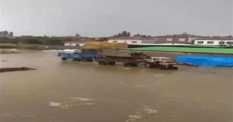 Niğde’de sağanak sele neden oldu; tarım arazileri zarar gördü