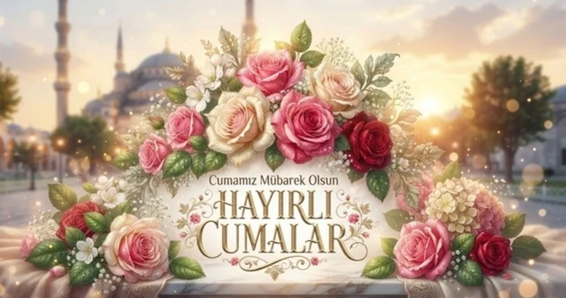 RESİMLİ CUMA MESAJLARI ÜCRETSİZ İNDİR 2026 kısa, yeni ve anlamlı, en güzel Hayırlı Cumalar mesajları ve Cumamız Mübarek Olsun sözleri