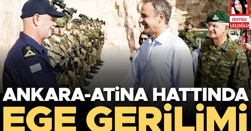 Ankara Atina hattında Ege gerilimi