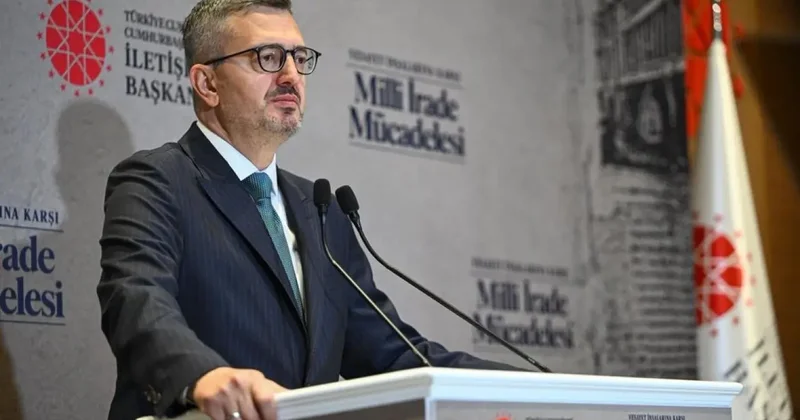 İletişim Başkanı Duran: Türkiye de vesayet dönemi tamamen bitmiştir
