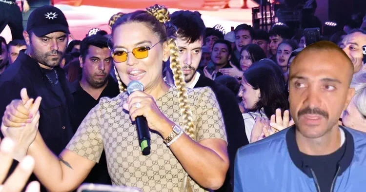 Konserde tacize Okan Kurt tan müdahale