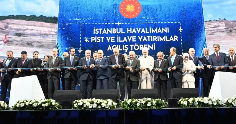 Cumhurbaşkanı Erdoğan ın talimatıyla İstanbul Havalimanı nda 4. pistten ilk uçak havalandı: Tarihi bir adım
