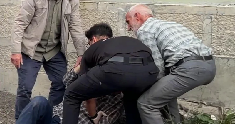 Erzurum Yakutiye’de boşanma aşamasındaki çiftin yakınları çatıştı, 1’i polis 12 kişi yaralandı