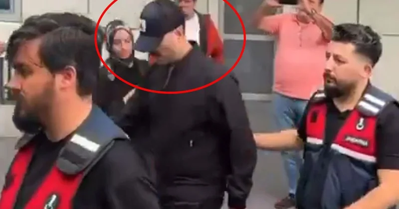 Şapka da kurtarmadı! Yağız Sabuncuoğlu nun Adli Tıp a sevk edildiği görüntüler