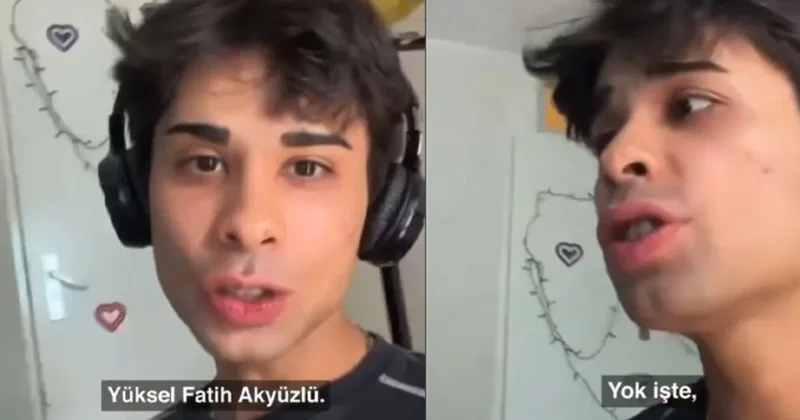 LGBT provokatörü Yüksel Fatih Akyüzlü den alçak sözler! Başkan Erdoğan ve ailesine hakaretler savurup küfürler etti
