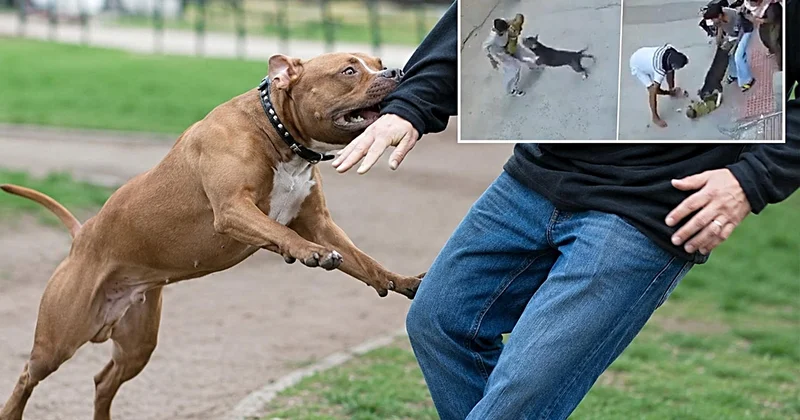 Hindistan da korku dolu anlar! Pitbull bebeği metrelerce sürükledi, ağır yaralandı