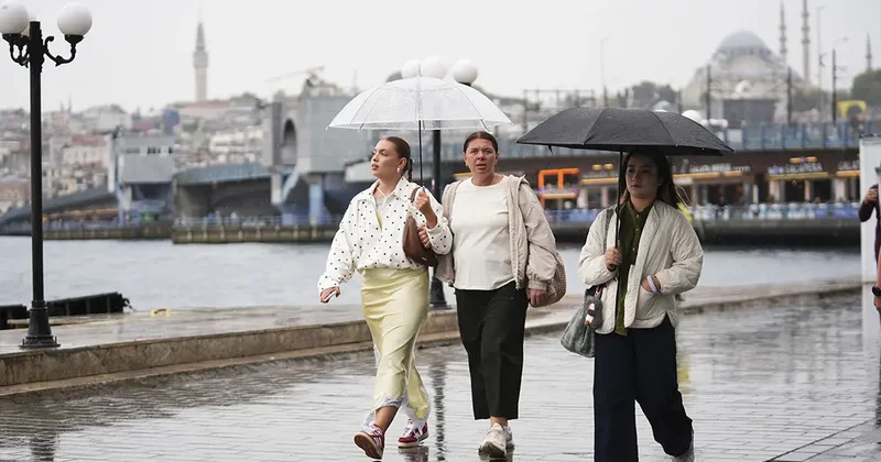 Şemsiyeleri hazırlayın! Meteoroloji den il il sarı kodlu uyarı: Kuvvetli yağış geliyor