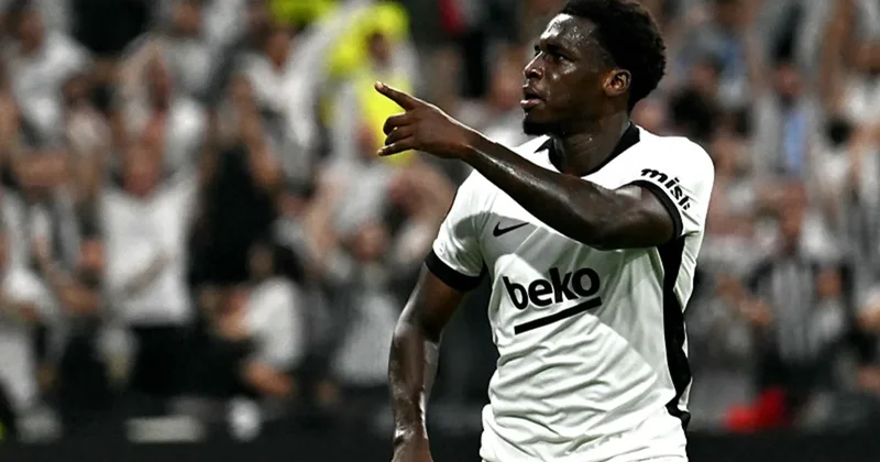 Beşiktaş’ta Ernest Poku ilk golünü attı