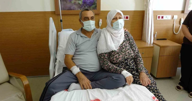 Organ bağışı kararı iki hastayı diyalizden kurtardı! ÇOMÜ de eş zamanlı böbrek nakli yapıldı