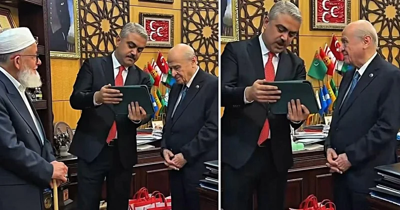 Bahçeli nin duygusal anları! Sesini duyunca dayanamadı: Mahvetti bizi