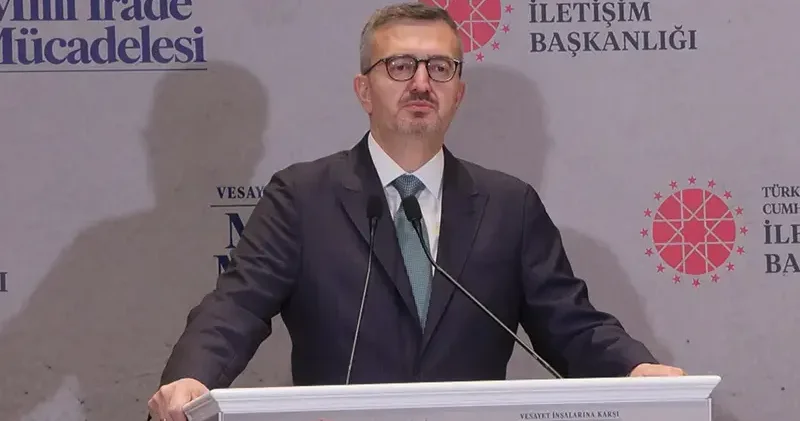 İletişim Başkanı Duran: Türkiye darbelere ve darbecilere milli iradenin vesayet altına alınmasına asla izin vermeyecektir