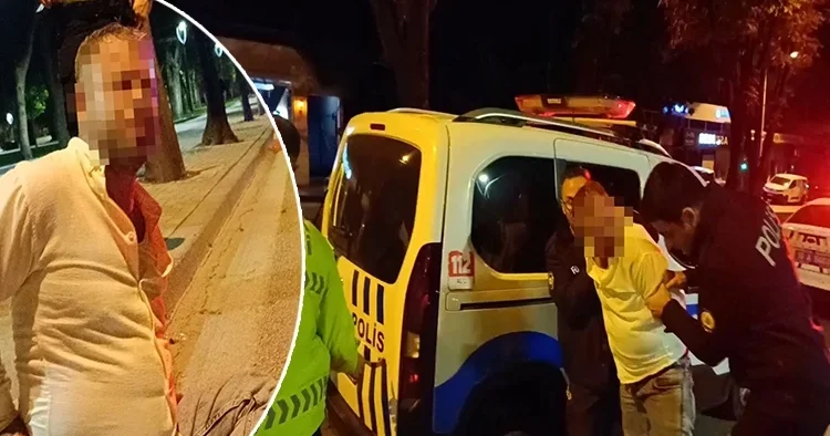 Alkollü sürücü aracını ekiplerin üzerine sürdü! Amcam MİT te deyip kurtulmaya çalıştı