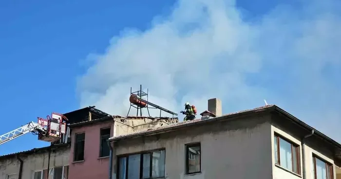 Sobayı yakmak isterken evi yaktı