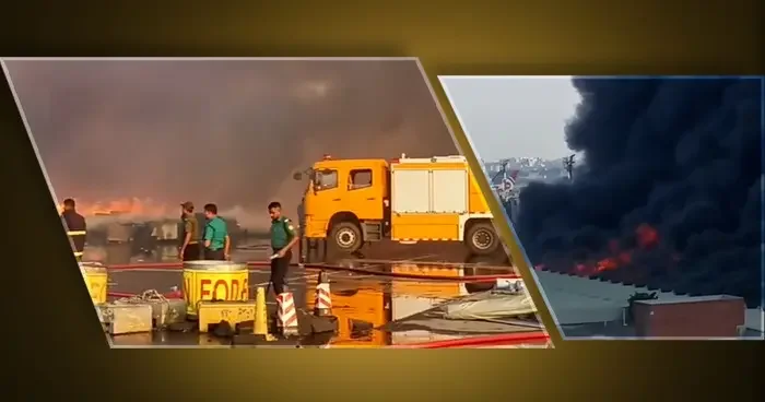 Bangladeş teki havalimanında büyük yangın! Ordu devreye girdi: Ekipler seferber oldu
