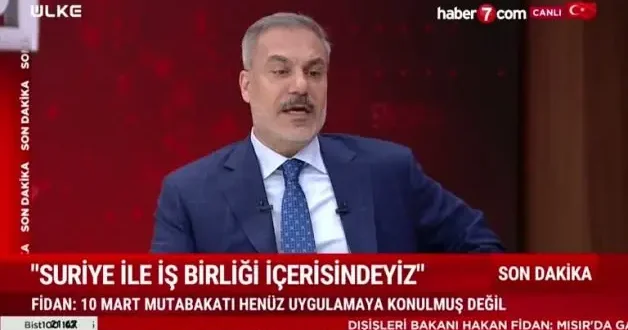 Bakan Fidan dan YPG açıklaması: Artık bu oyunla gidebilecekleri bir yer yok!