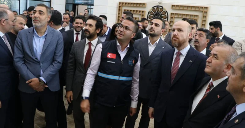 İlim Yayma Vakfı Mütevelli Heyeti Başkanı Bilal Erdoğan, Kuran kursu açılışına katıldı Son dakika haberleri