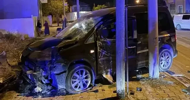 Çarpışma sonrası savrulan motosiklet yayalara çarptı: Beş yaralı Konya Haberleri