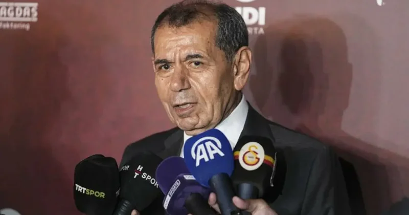 Dursun Özbek müjdeli haberin ardından konuştu! Yaşasın Galatasaray