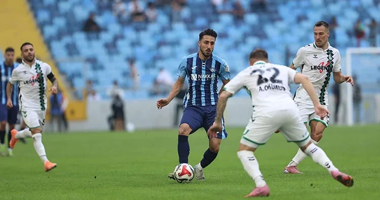 Sakaryaspor dan Adana Demirspor a yarım düzine gol!
