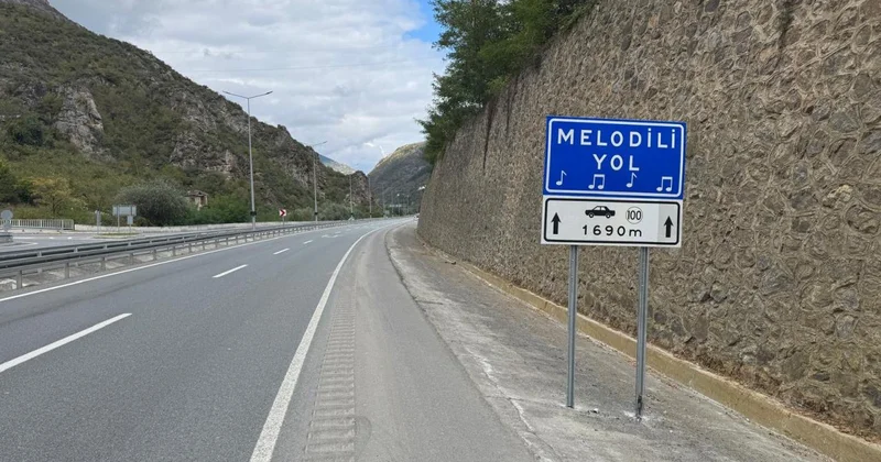 Trabzon Maçka Devlet Yolu nda Ceddin Deden melodisi