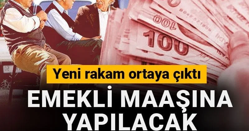 Emekli maaşına yapılacak zammı açıkladı: Yeni rakam ortaya çıktı