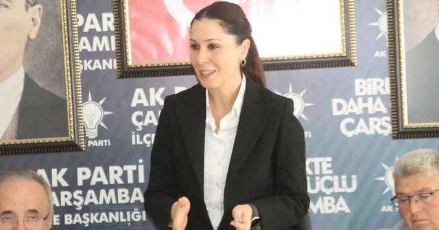 AK Parti MKYK Üyesi Karaaslan dan partisinin Çarşamba İlçe Başkanlığına ziyaret Samsun Haberleri
