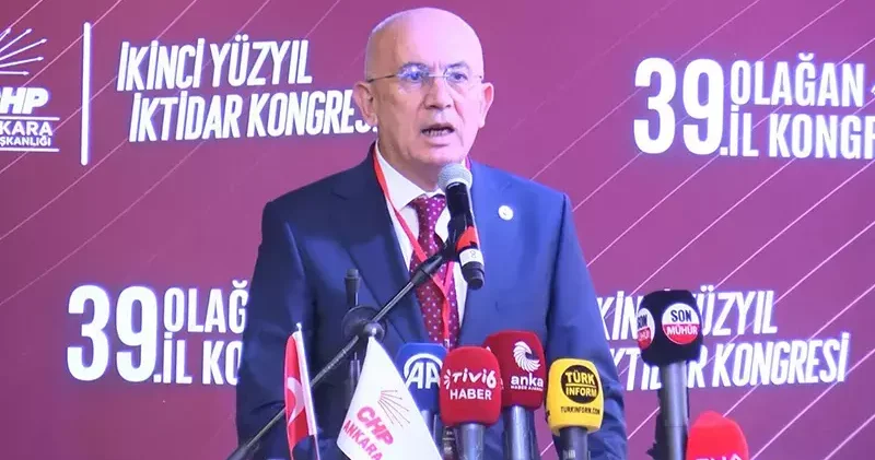 CHP 39 uncu Olağan Ankara İl Kongresi başladı