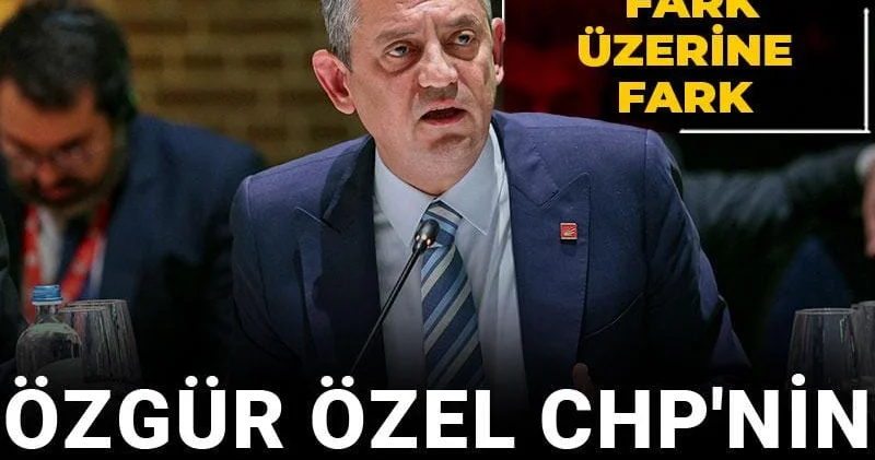 Özgür Özel CHP nin oy oranını açıkladı! AKP ye fark üzerine fark