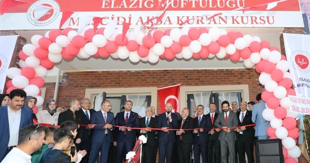 Bilal Erdoğan Elazığ da Kur an kursu açılışına katıldı Elazığ Haberleri
