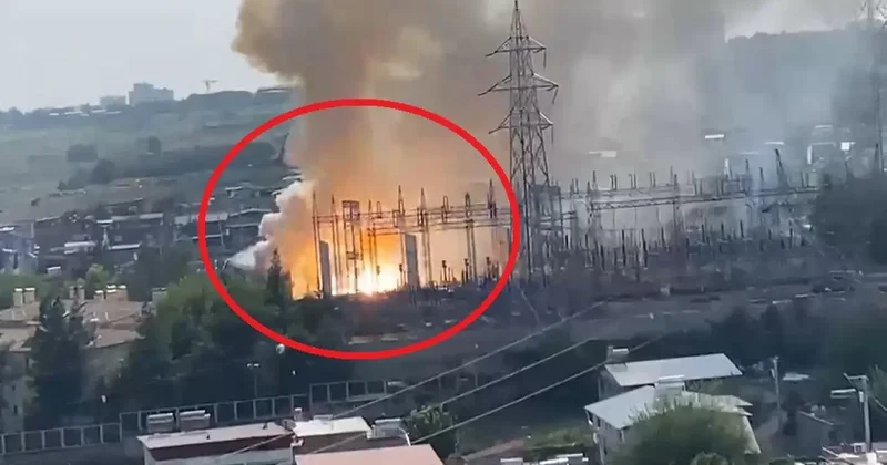 Diyarbakır da ana trafo merkezinde yangın ve patlama!