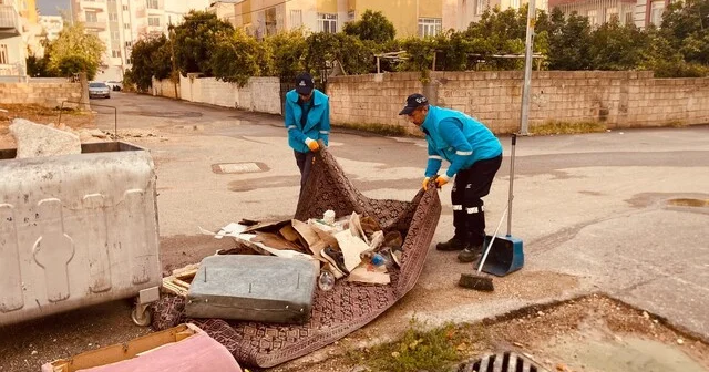 Adıyaman da her gün 240 ton çöp toplanıyor Adıyaman Haber Habertürk Yerel Haberler