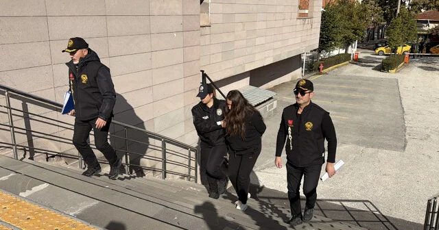 Sevgilisini öldürdüğü iddiasıyla gözaltına alınan kadın adliyede Eskişehir Haberleri Habertürk Yerel Haberler