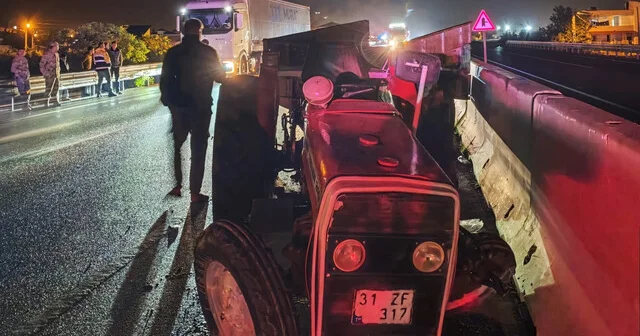 TIR ile çarpışan traktörün sürücüsü öldü Gaziantep Haber Habertürk Yerel Haberler