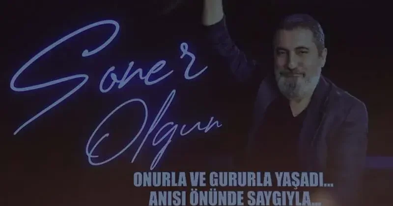 Soner Olgun için Harbiye Muhsin Ertuğrul Sahnesi nde anma töreni yapıldı