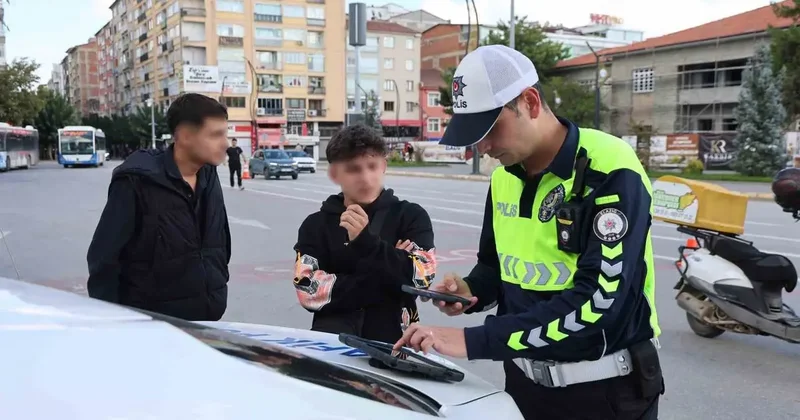 Elazığ’da motosikletler tek tek denetlendi