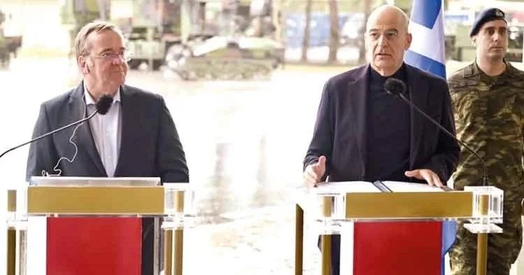 Atina Berlin hattında denizaltı pazarlığı