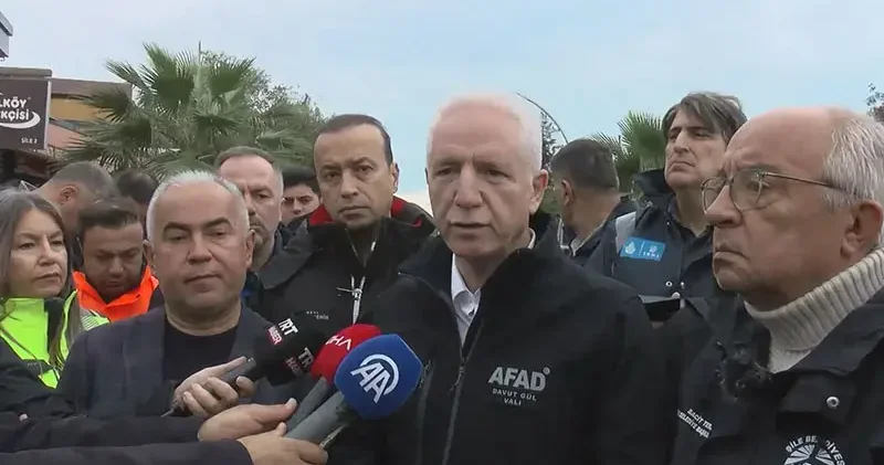 Vali Gül: Yarın yıkımlarımızı devam ettireceğiz