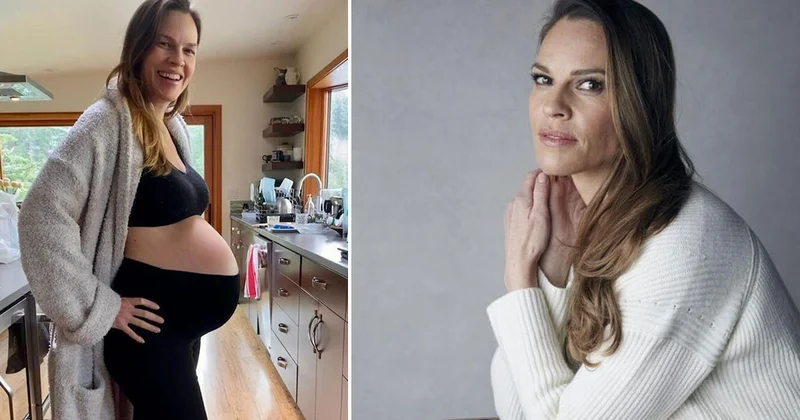 52 yaşında üçüncü bebeğini bekleyen Hilary Swank eleştirilere rest çekti Sözcü Gazetesi