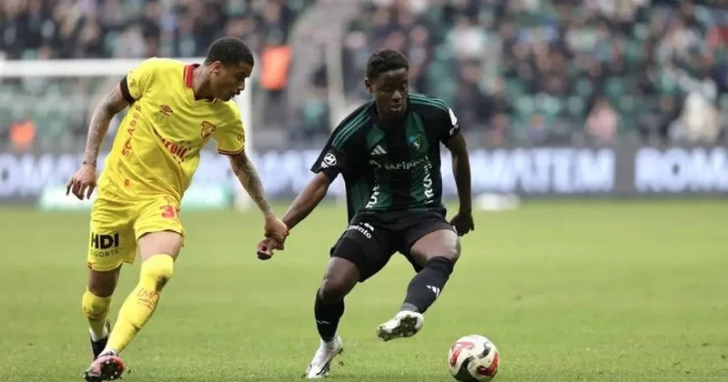Süper Lig de büyük kapışma! Kocaelispor Göztepe CANLI