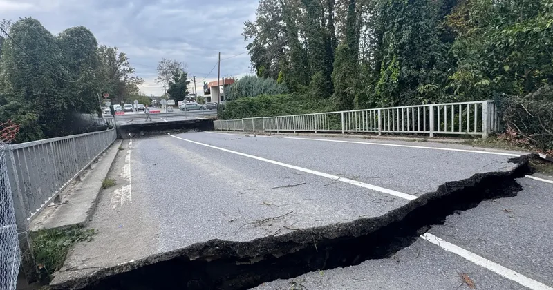 İki il arasındaki köprü yıkıldı: Yeni güzergah oluşturuldu!