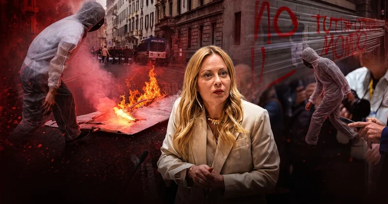 Avrupa da sokaklar alev alev! Arnavutluk ve Fransa dan sonra İtalya da karıştı Sözcü Gazetesi